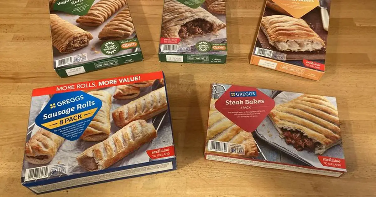 'I saved money on Greggs items by buying them at Iceland'