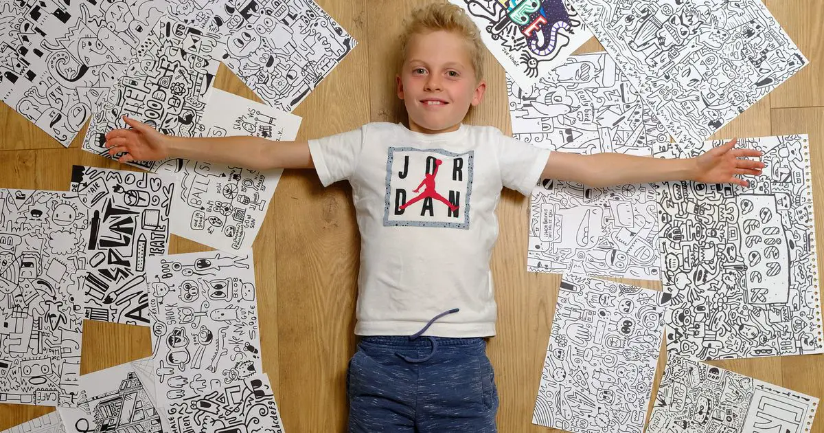 Boy told to stop doodling at school offered a lucrative global book deal
