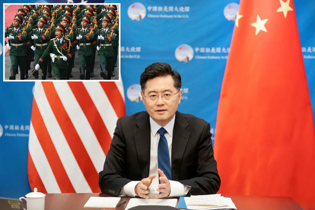 Chinese ambassador Qin Gang warns US of potential military conflict over Taiwan