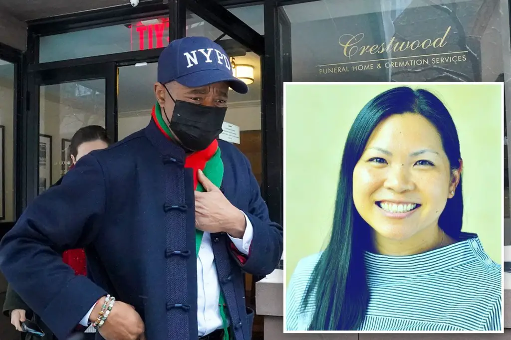 Eric Adams pays respects to subway-shove victim Michelle Go