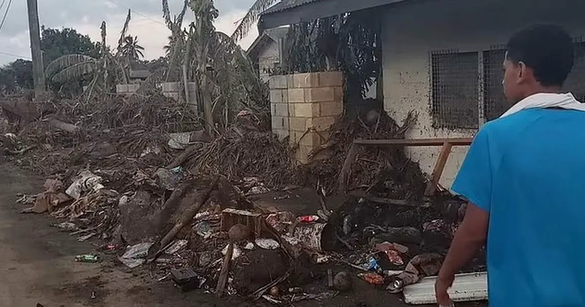 Images show the destruction from the eruption and tsunami on Tongan islands