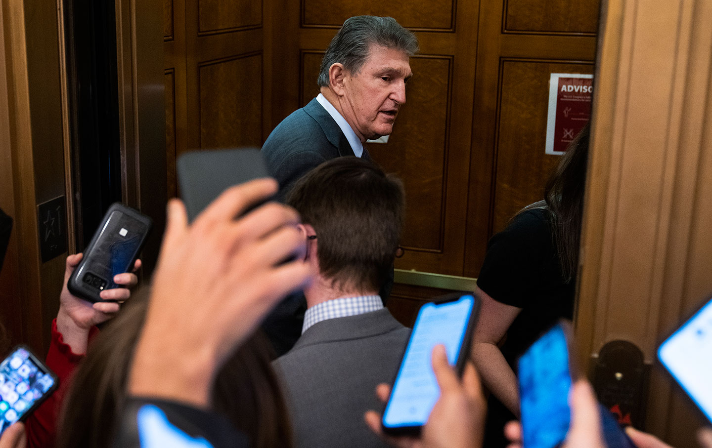 Joe Manchin Is Tired of Your Tiresome Questions