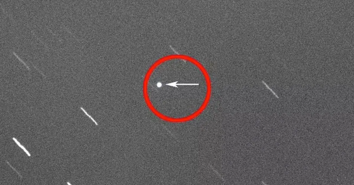Moment 3,500ft asteroid zooms past Earth in closest approach for almost 90 years