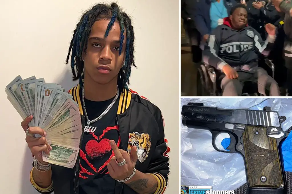 NYC rapper charged with shooting NYPD cop shows off guns, boasts in YouTube videos
