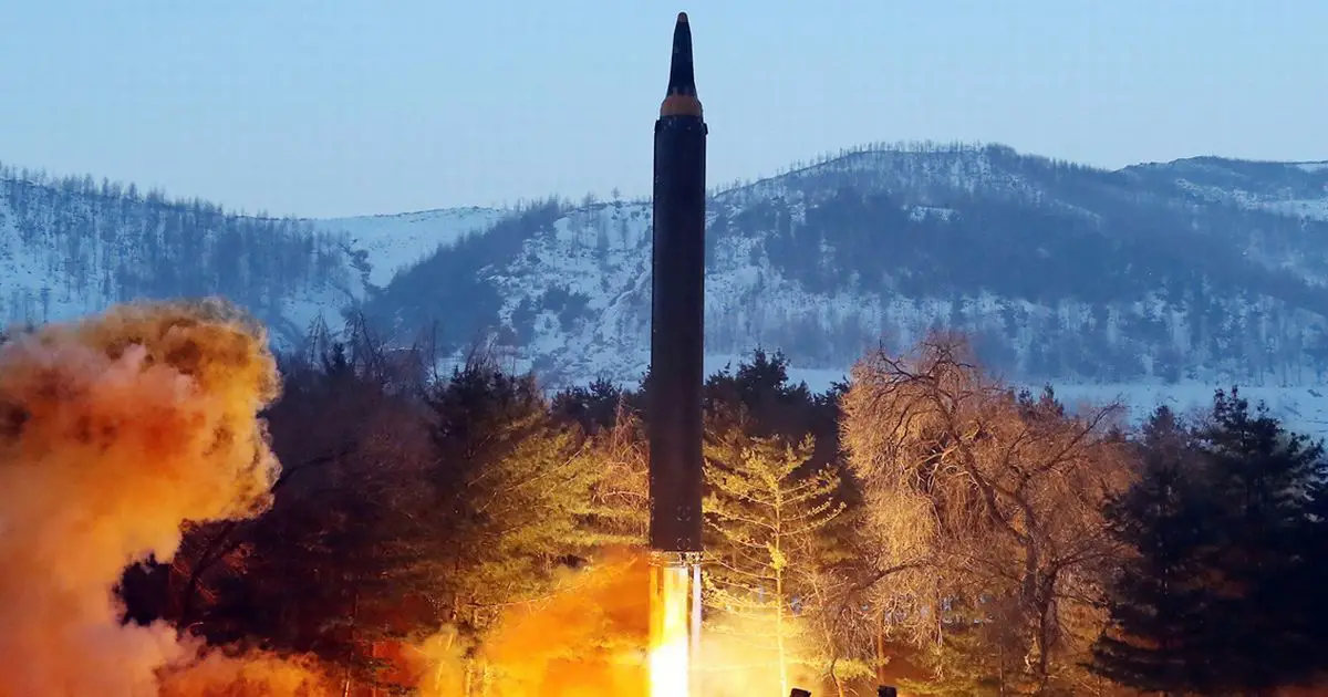 North Korea has boasted of launching a nuclear-capable missile which can reach the US