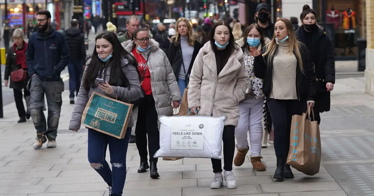 Omicron fears dampened last-minute Christmas retail boost, figures show