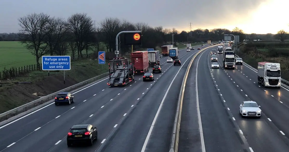 Smart motorways could have hard shoulders at night in bid to cut accidents