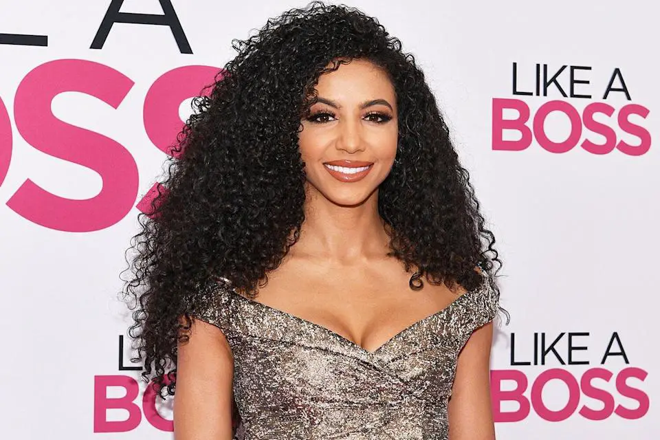 Cheslie Kryst attends the world premiere of "Like A Boss"  at SVA Theater on January 07, 2020 in New York City.