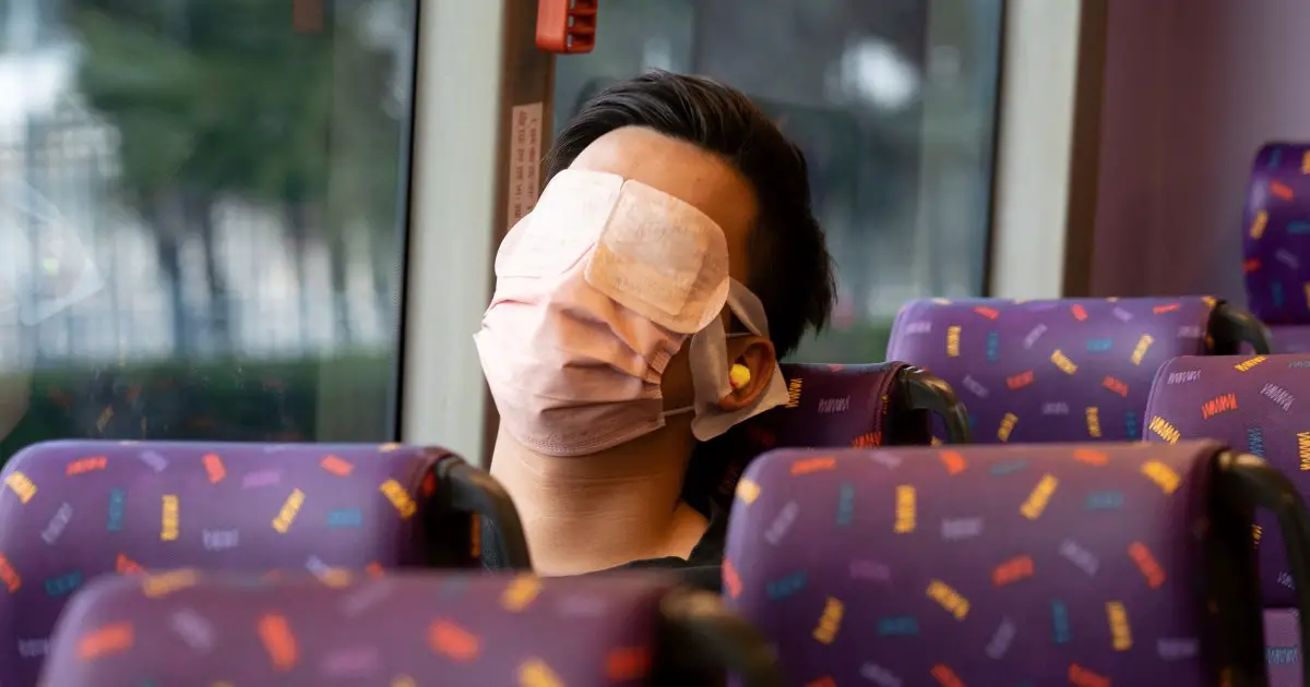 This bus won't get you out of Hong Kong, but it might get you to sleep