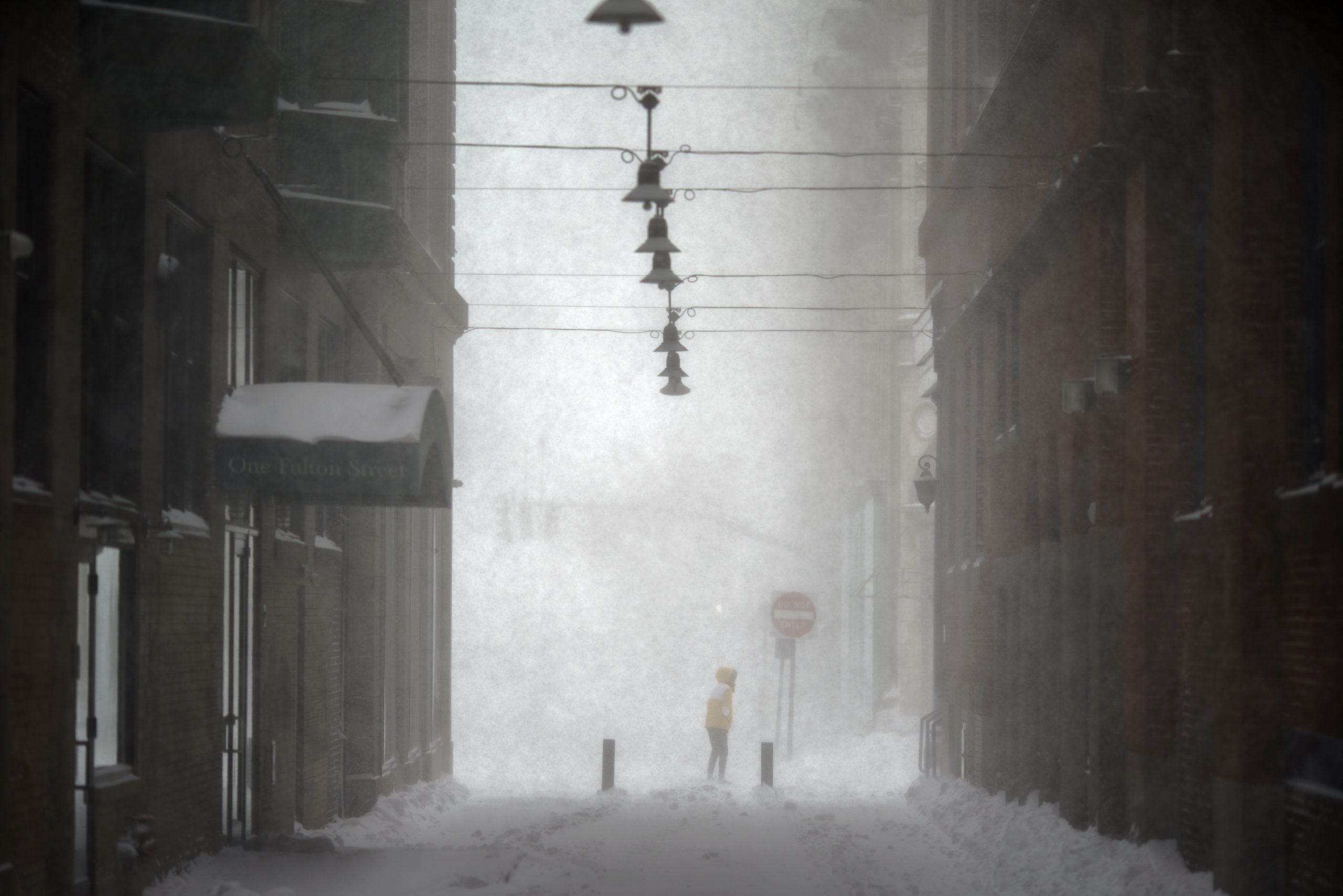 Winter storm lashes East Coast with deep snow, high winds