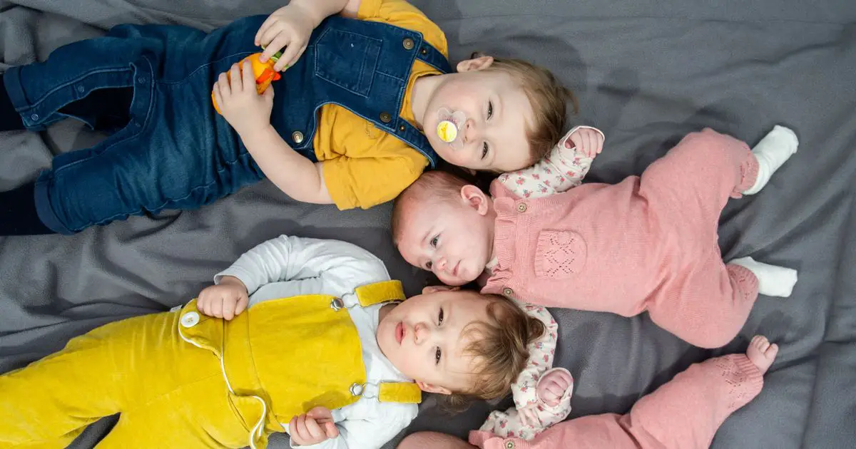 Woman told she'd never be a mum has four babies in two years