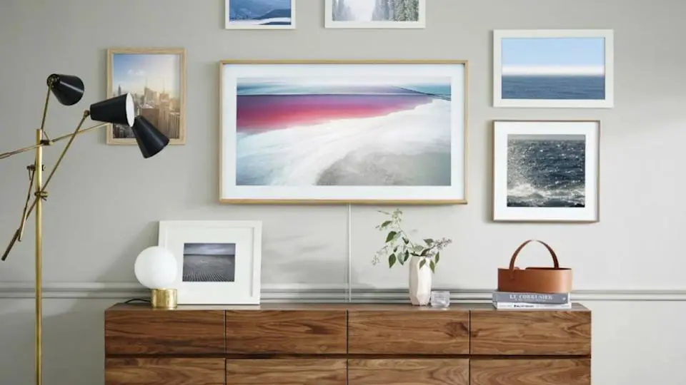 Samsung's Frame TV can take center stage in your gallery wall. 