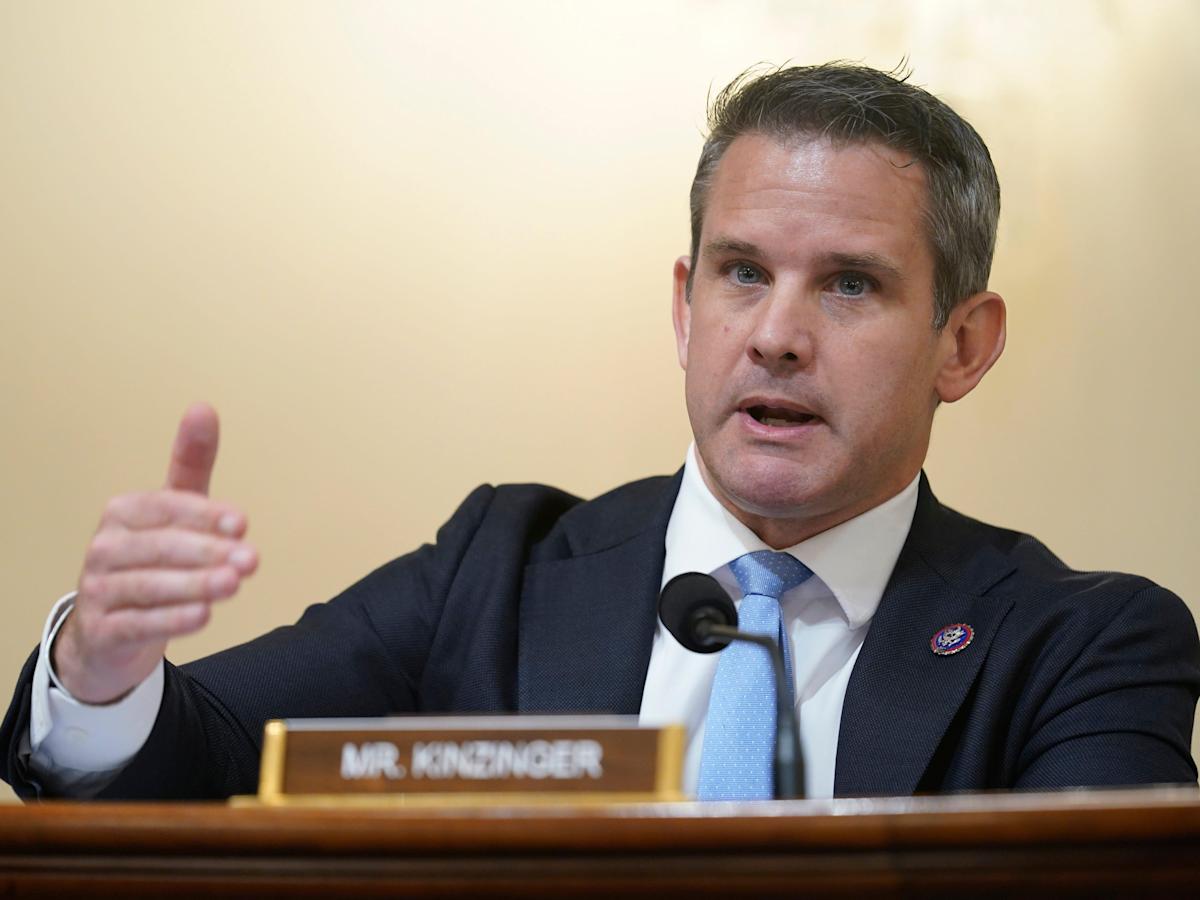 Adam Kinzinger says the RNC has ‘pledged allegiance to one man’ and is ‘not committed to democratic principles’