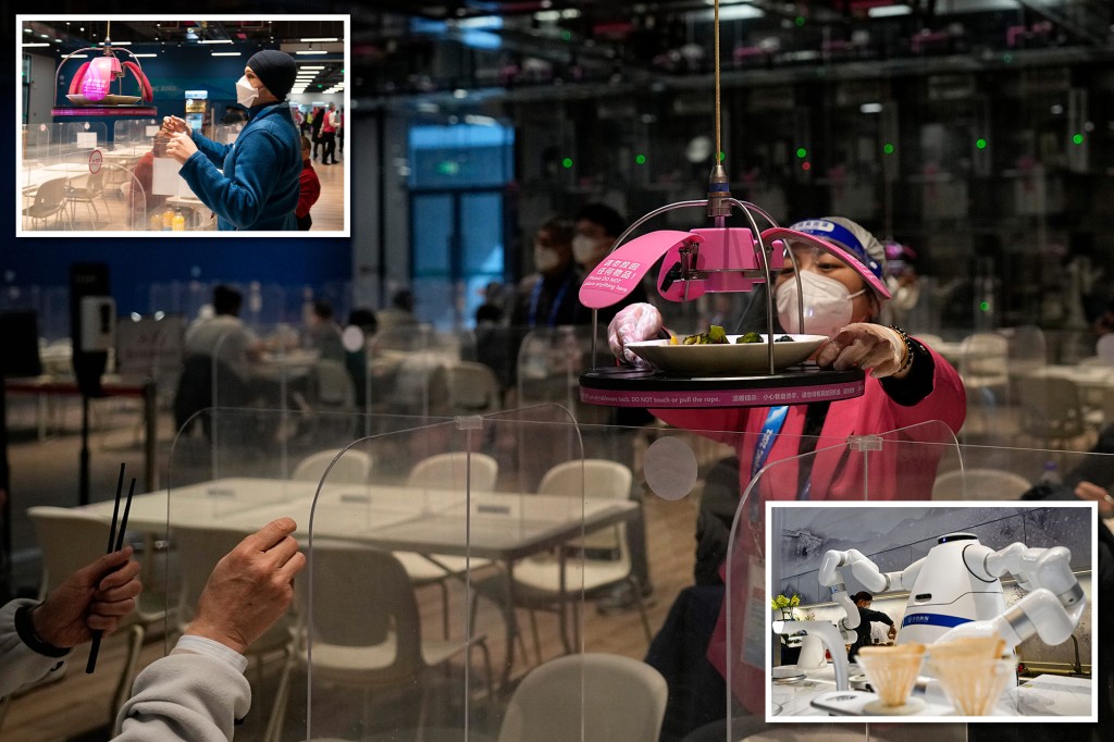Beijing introduces the world to ‘robo-noodles’ to limit COVID spread during the Olympics