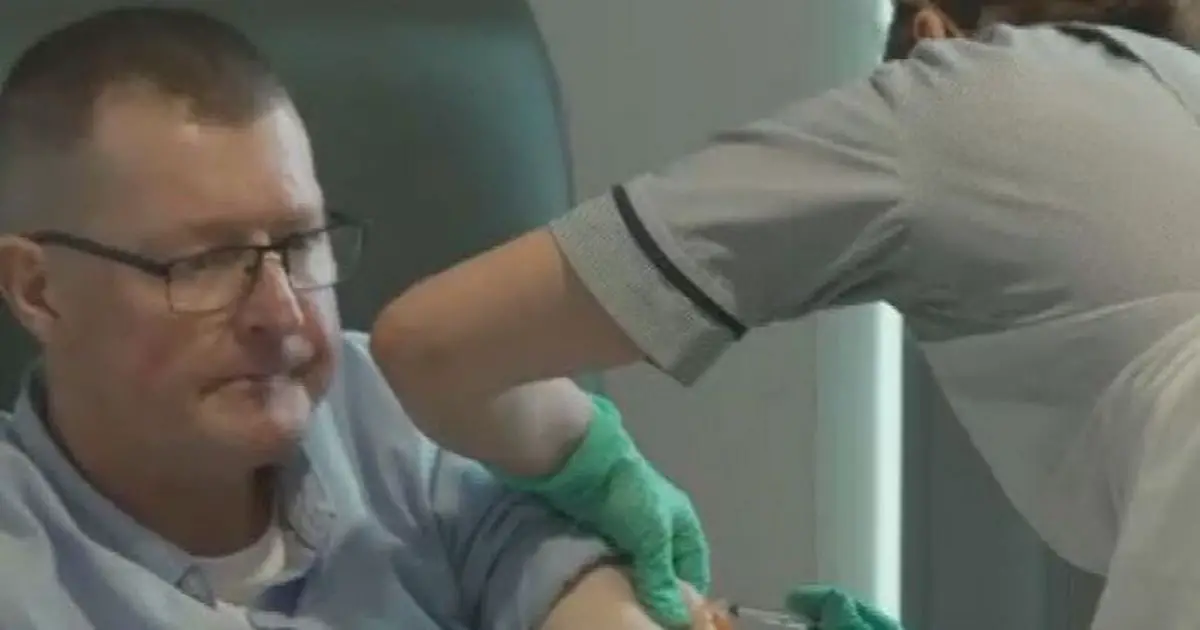 Dad receives cancer vaccine in UK first - what is the anti-tumour jab?