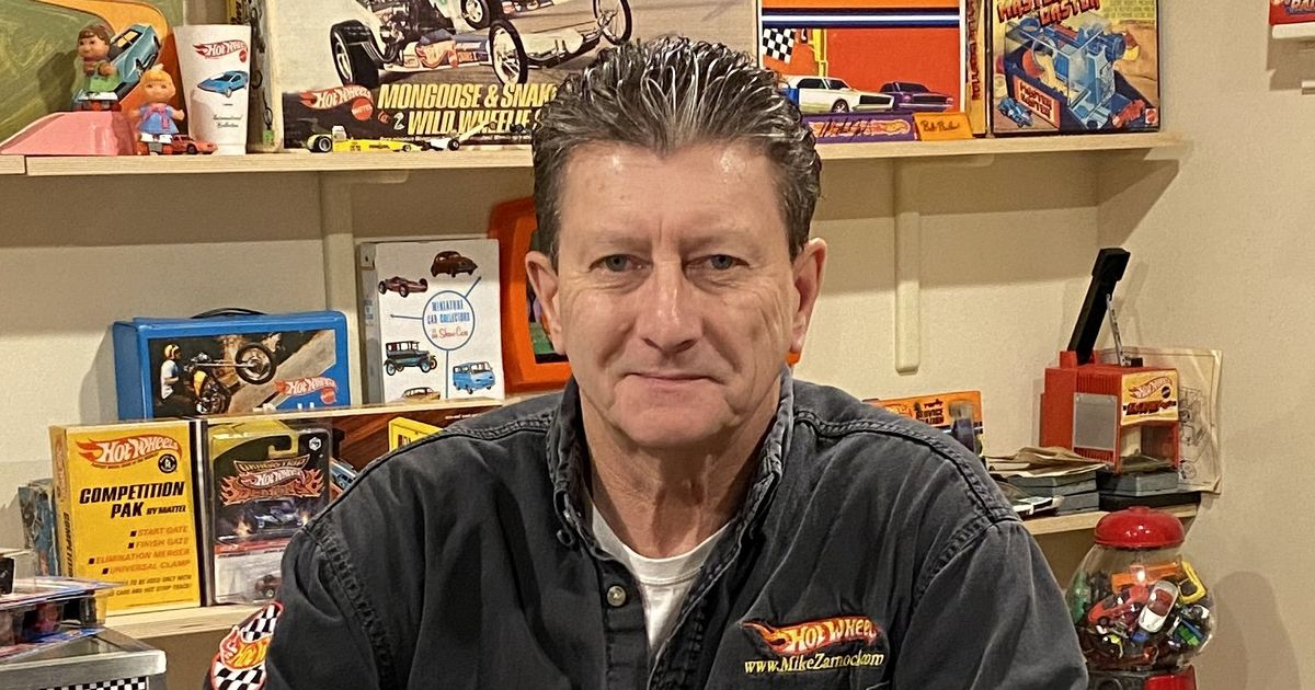 Hot Wheels superfan Mike has 30,000 toy cars