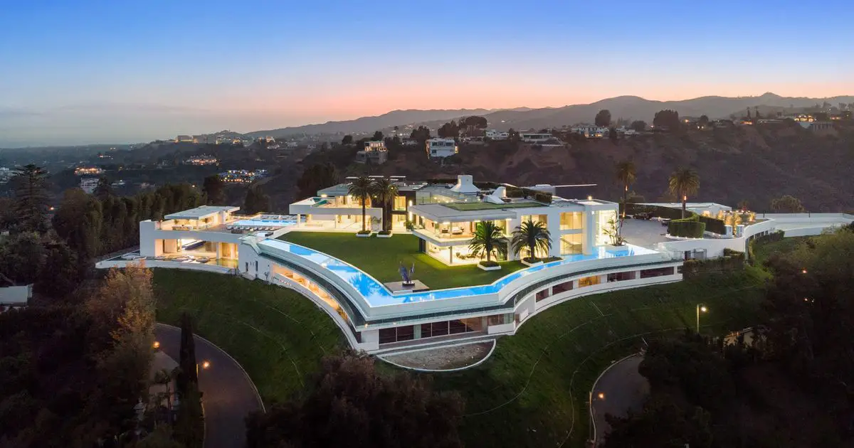 Huge LA estate nicknamed 'The One' set to break record as most expensive US home ever sold