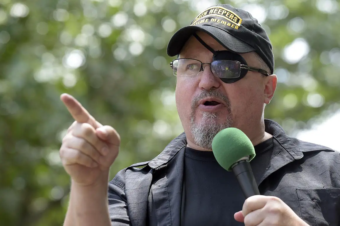 Judge rejects Oath Keepers founder’s bid for release