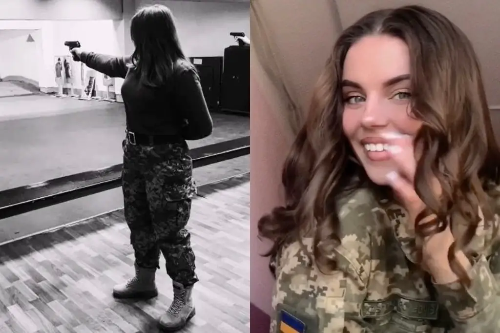 Meet Ukraine’s gun-toting female soldiers fighting the propaganda war with Russia