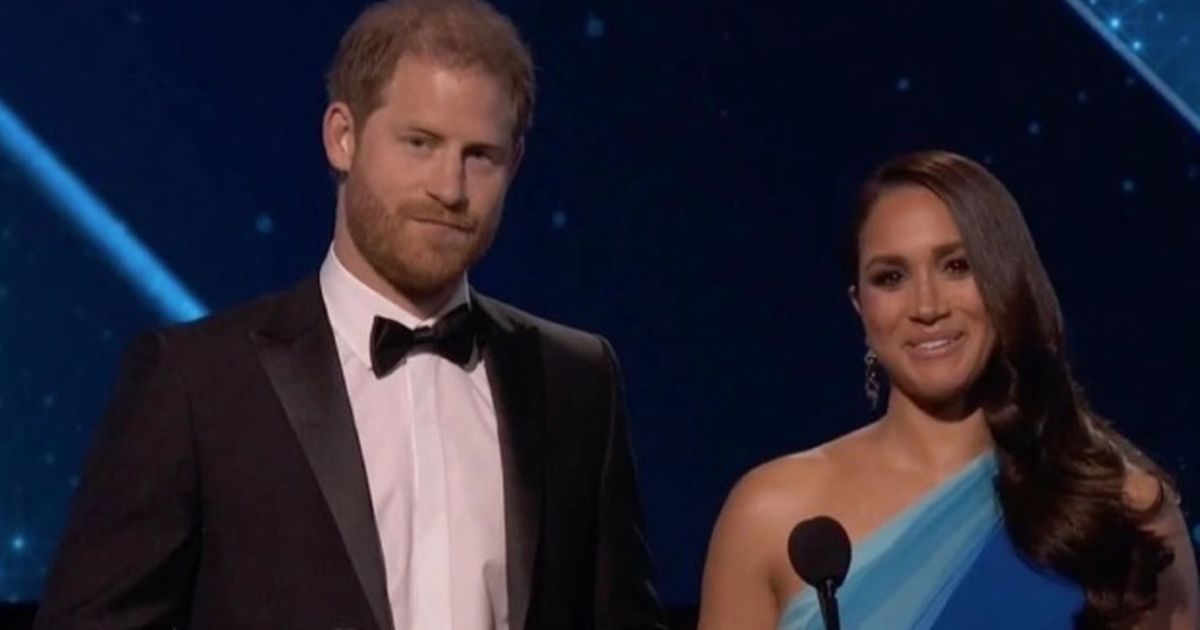 Meghan Markle and Prince Harry issue message to people of Ukraine as they accept award