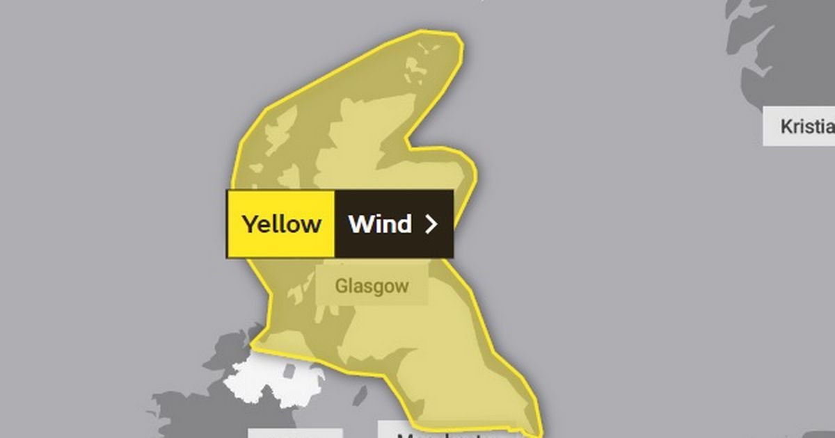 Met Office predicts winds of up to 90mph in Northern England and Scotland