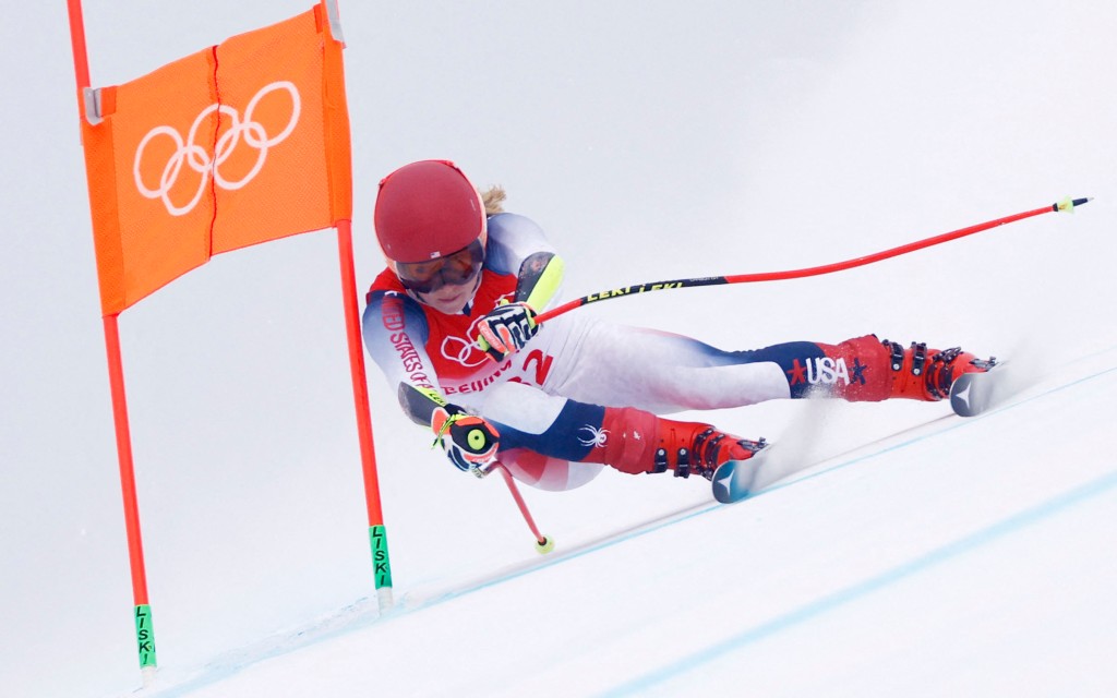 Mikaela Shiffrin feeling more ‘positivity’ after Olympic downhill training run