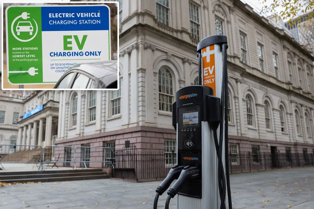 New York gets $26M in first tranche of funds for electric car charging stations