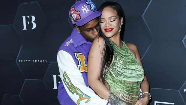 Pregnant Rihanna & ASAP Rocky At Fenty Beauty Party: Photos – Hollywood Life