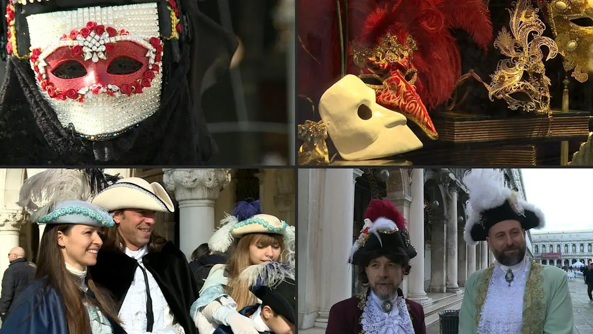 Revellers flock Venice's first post-pandemic Carnival