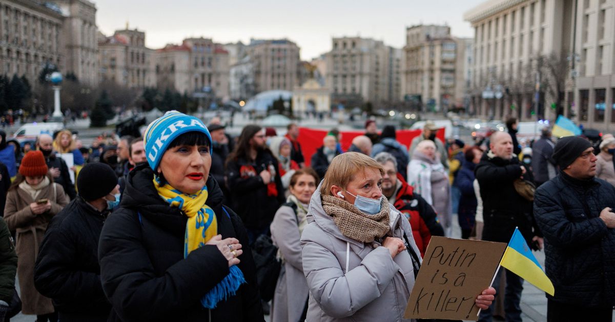 Protests could be violently put down if Russian invades Ukraine