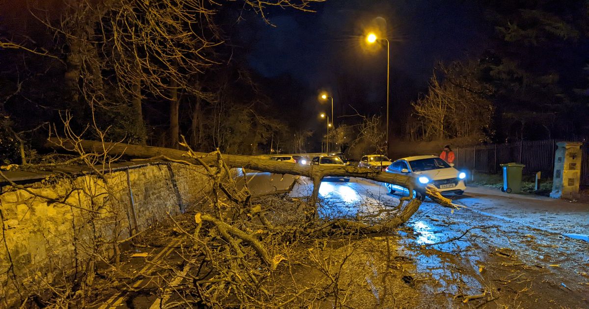 Storm Dudley hits UK with power cuts and travel disruption ahead of incoming Storm Eunice