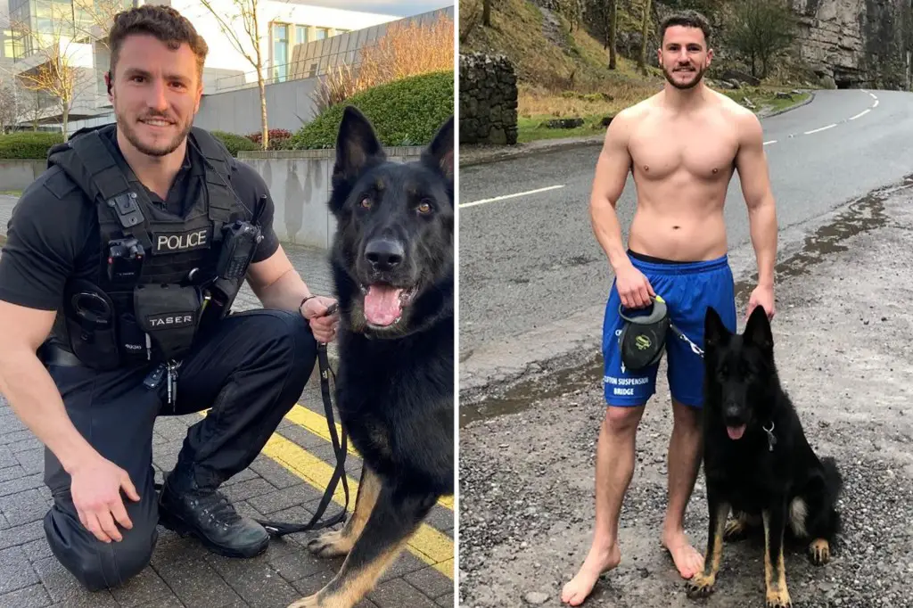 UK cop hikes 17 miles barefoot in rain to raise money for mental health