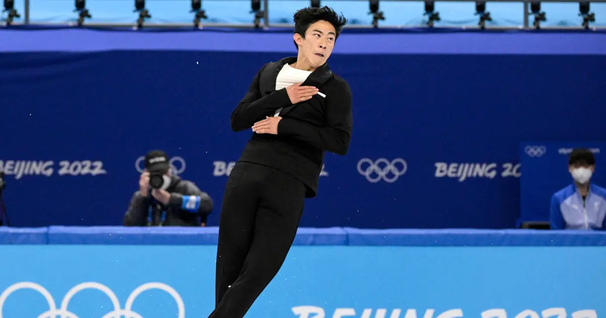 U.S. figure skater Nathan Chen glides to his first Olympic gold