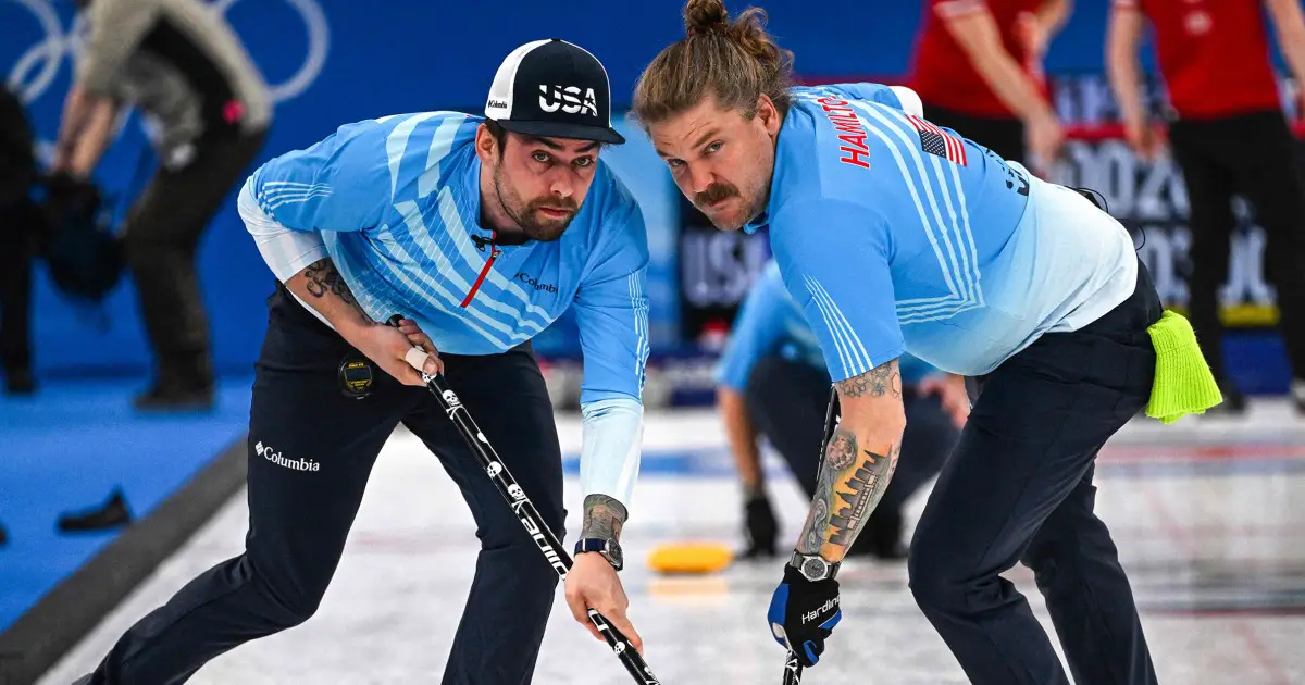 U.S. men’s curling secures Olympic semifinal spot with win over Denmark
