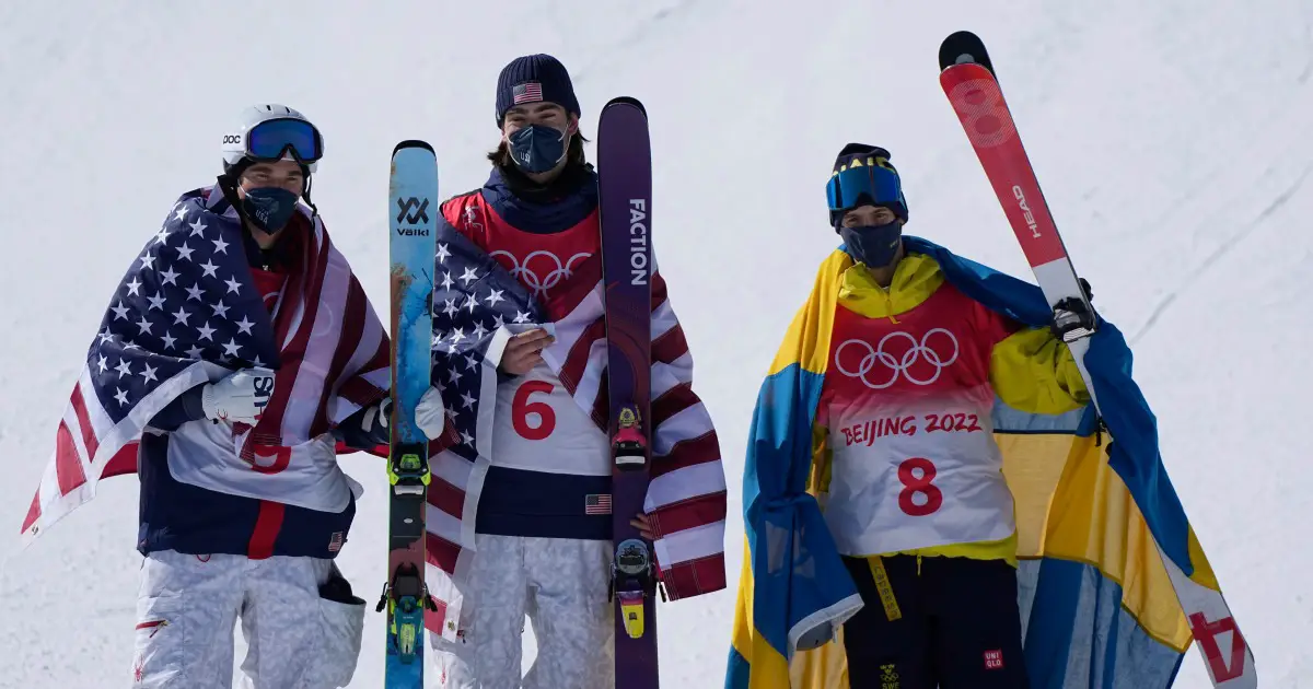 USA's Alex Hall, Nick Goepper take gold, silver in ski slopestyle