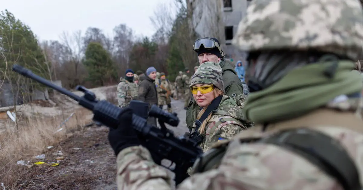 Ailsa takes part in combat skills training
