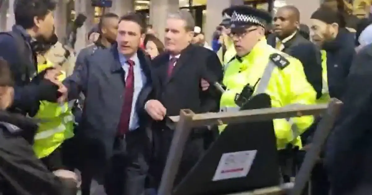 Why was Keir Starmer attacked by protesters? Boris Johnson refuses to apologise for slur