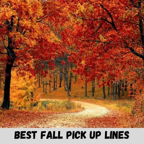 best fall pick up lines