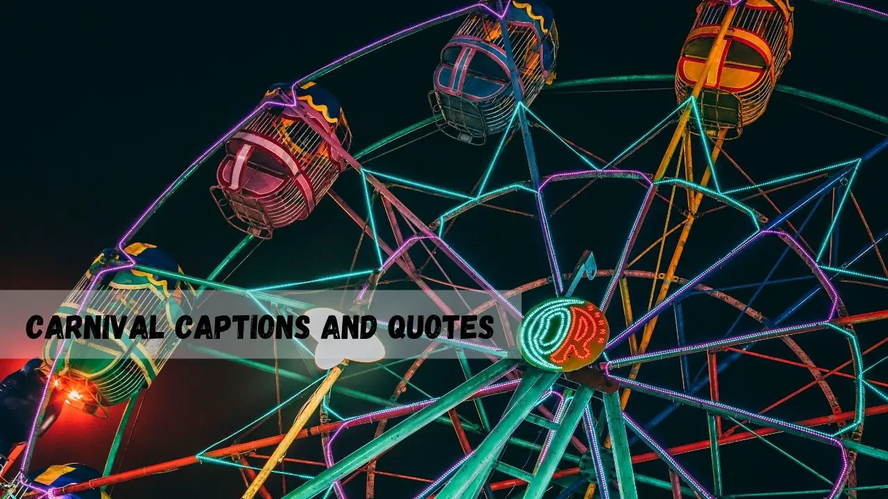 carnival captions and quotes