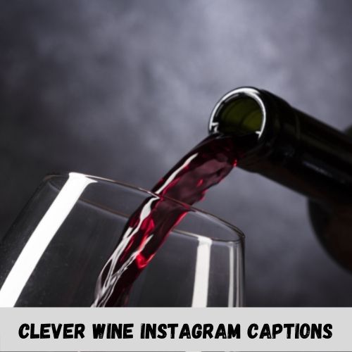clever wine instagram captions
