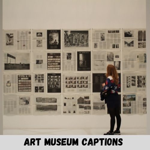 art museum captions