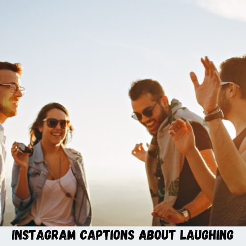 instagram captions about laughing