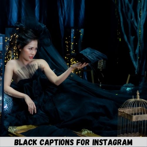 black captions for instagram