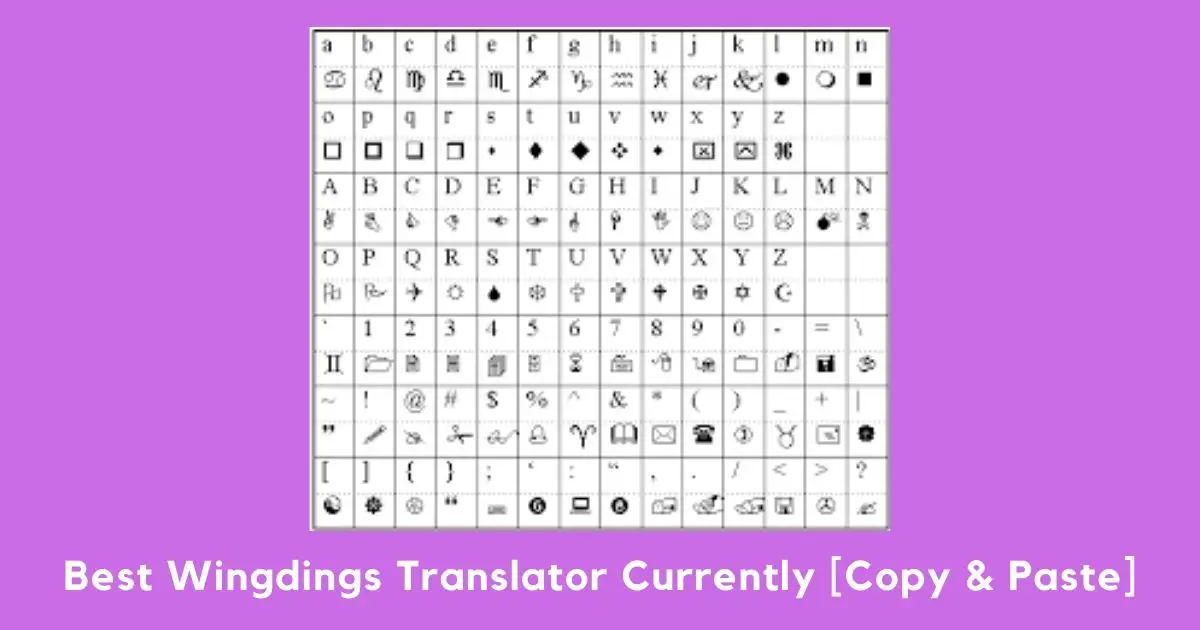 Wingdings-Translator-Currently