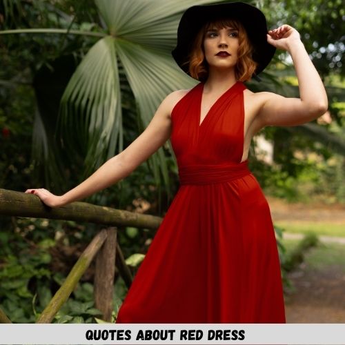 Quotes About Red Dress