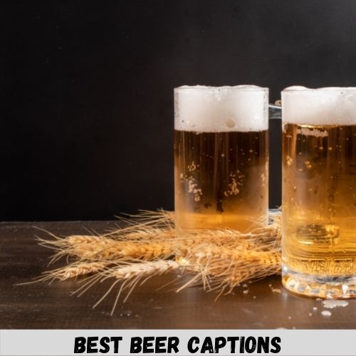 beer captions