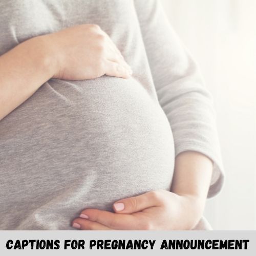 best captions for pregnancy announcement