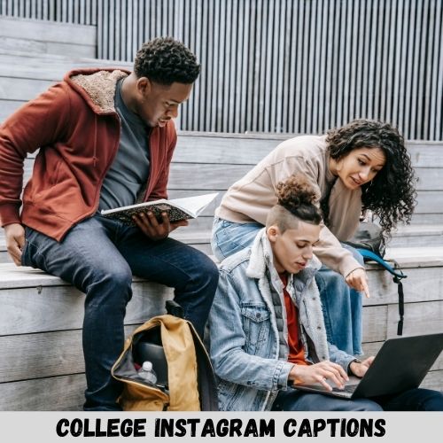 college instagram captions