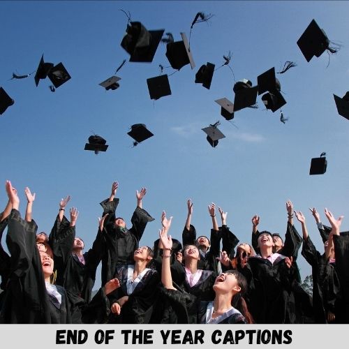 end of the year captions