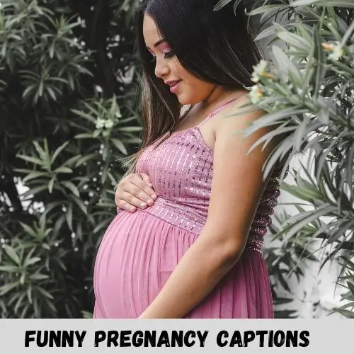 funny pregnancy captions